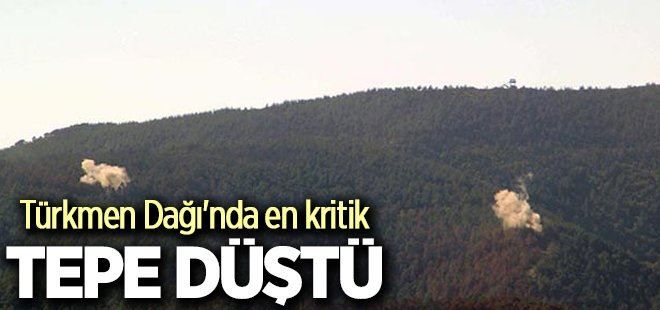 Türkmen Dağı´nda En Kritik Tepe Düştü