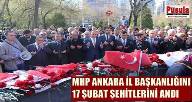 MHP Ankara Teşkilatından Güvenpark şehitlerine karanfil