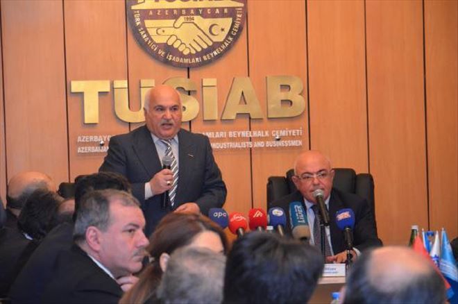 Azerbaycan Gümrük Komitesi Başkanı, Türk İşadamlarıyla Bir Araya Geldi