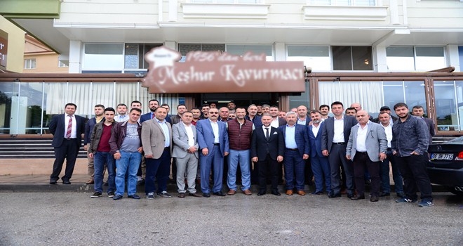 Ertürk inşaat sektörü temsilcileriyle buluştu