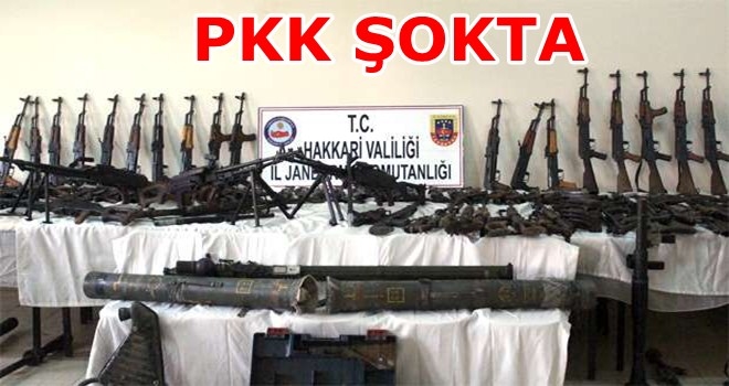 PKK cephaneliği ele geçirildi