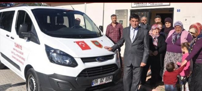 Bahçeli´den Osmaniye şehitler derneğine araç hediyesi