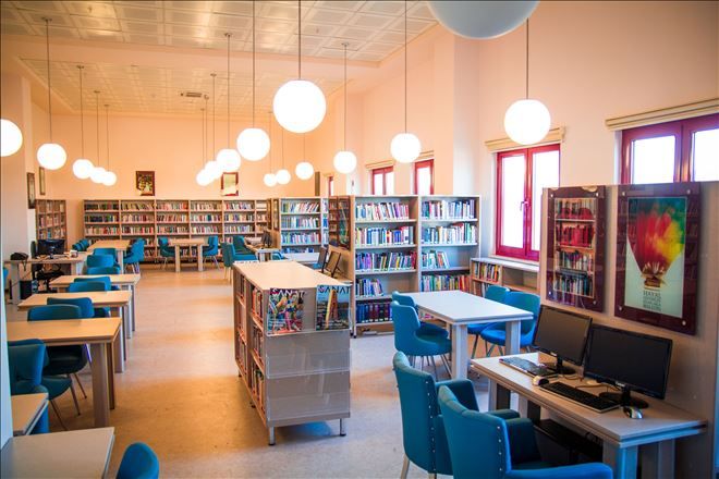 Elmadağ Modern Kütüphanesine kavuştu.