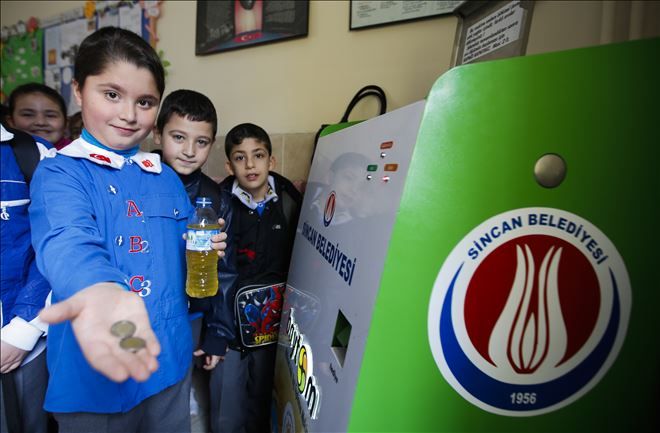 SİNCAN´DA GERİ DÖNÜŞÜM SEFERBERLİĞİ