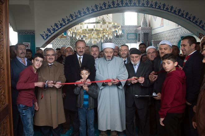 Yavuz Sultan Selim Cami dualarla hizmete açıldı  