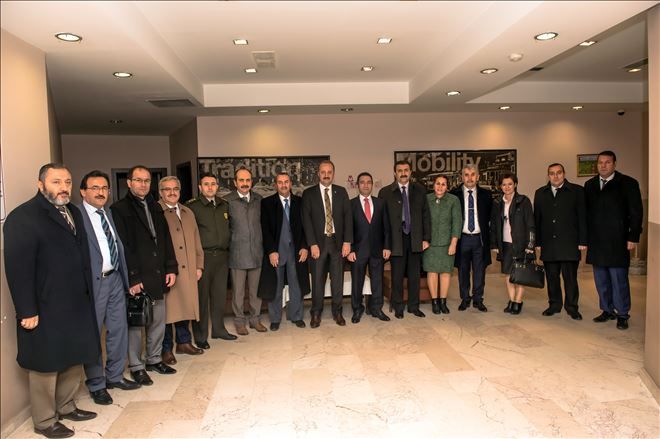 Mamak protokolü kahvaltıda bir araya geldi