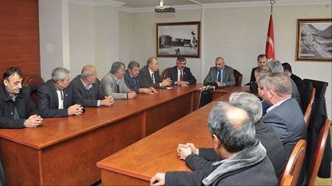 BÜYÜKŞEHİR, MUHTARLARI DİNLİYOR