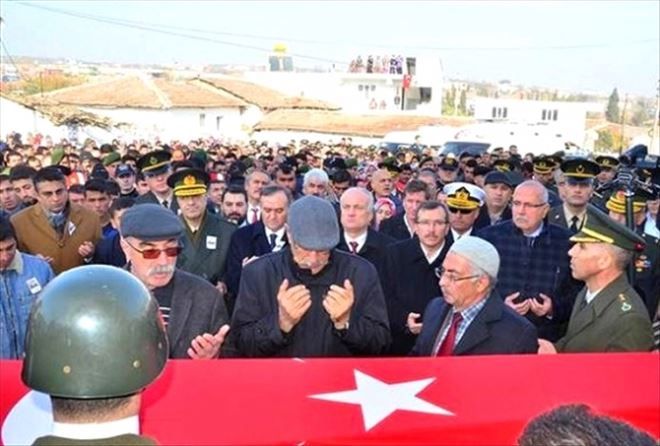 ŞEHİT UZMAN ÇAVUŞ SON YOLCULUĞUNA UĞURLANDI