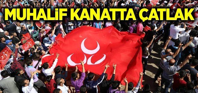 MHP´nin muhalif kanadında çatlak