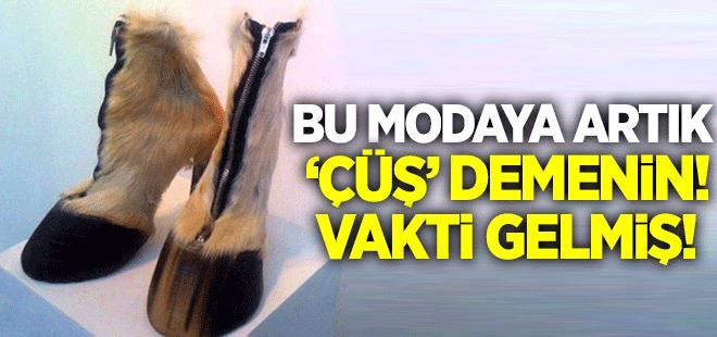 Çüş dedirten moda!