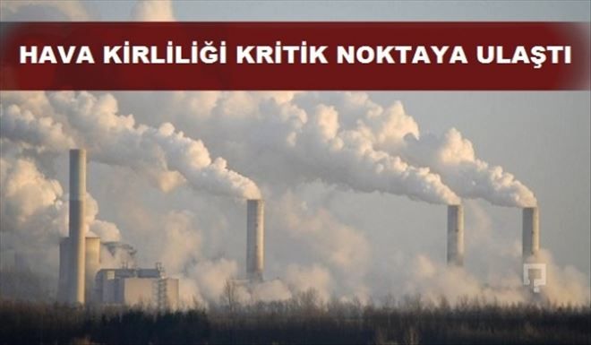 EN KİRLİ HAVAYA SAHİP İL BELLİ OLDU