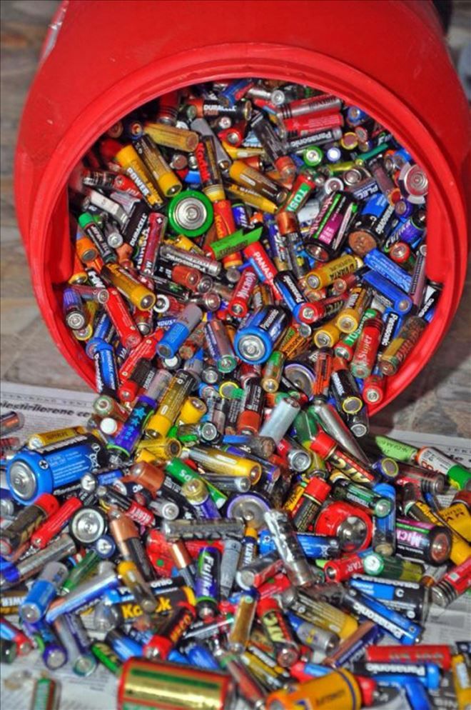 SİNCAN´DA ATIK PİL TOPLAMA SEFERBERLİĞİ