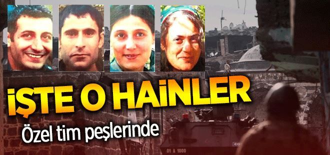 Sur´daki terörsitlerin elebaşları