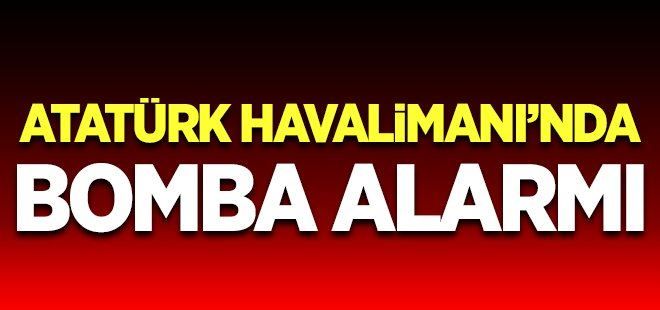 Atatürk Havalimanı´nda bomba alarmı