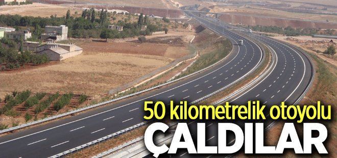 Rusya´da 50 kilometrelik otoyolu çaldılar