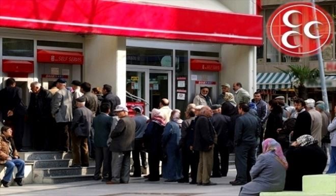 MHP´DEN EMEKLİLİKTE YAŞA TAKILANLARA MÜJDE