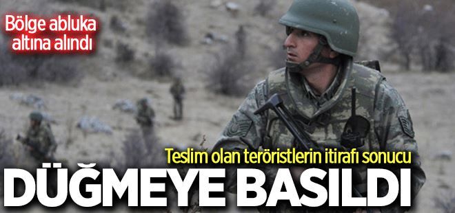 Teröristlerin itirafları sonrası düğmeye basıldı
