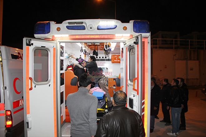 ÇANKIRI´DA ÇORAP FABRİKASINDA 100 İŞÇİ ZEHİRLENDİ