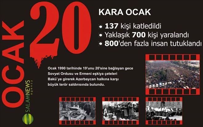 Kara Yanvar; unutmadık, unutturmayacağız !