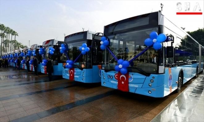 YENİ KÖRÜKLÜ OTOBÜSLER MERSİNLİLERİN HİZMETİNDE