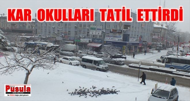 O İllerde okullar tatil edildi