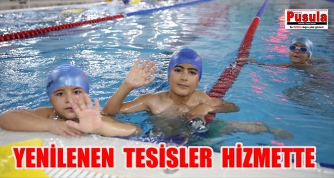 ETİMESGUT MERKEZ HAVUZ VE SPOR TESİSİ YENİLENDİ