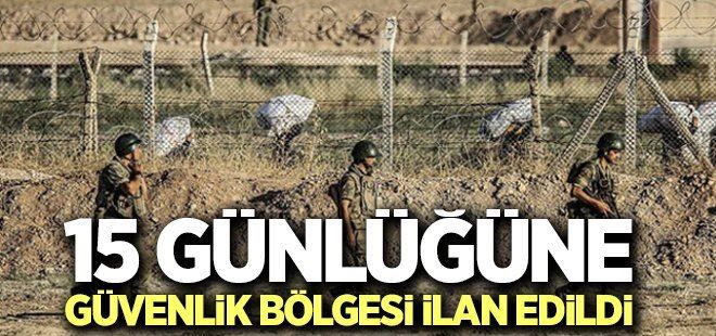 Gaziantep´te özel güvenlik bölgesi ilan edildi