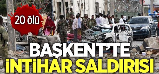Mogadişu´da intihar saldırısı: 20 ölü