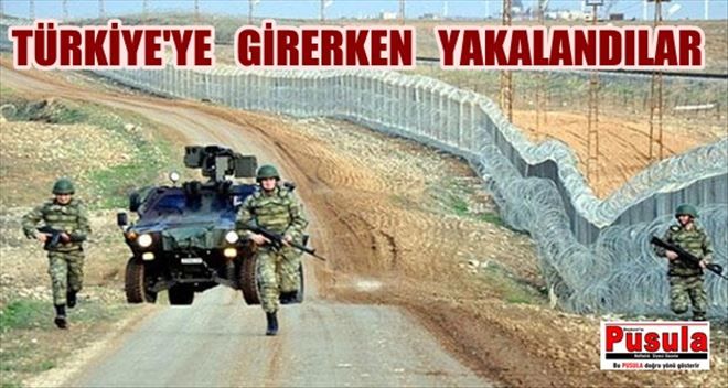 23 IŞİD´li yanlarında 21 çocukla Türkiye´ye girerken yakalandı