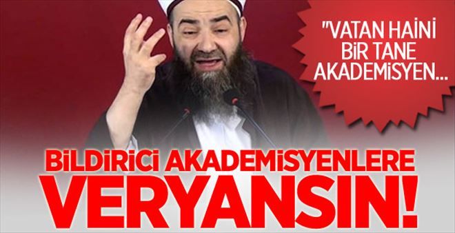 Cübbeli´den Akademisyenler İçin Sert Sözler!