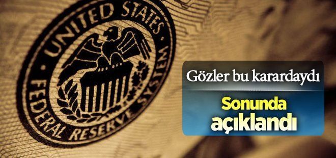 Dünyanın beklediği karar açıklandı