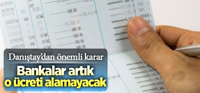 İşletim ücreti için önemli karar