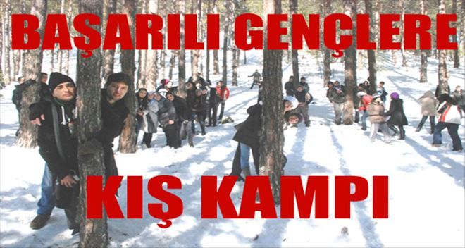 BAŞARILI GENÇLERE KAMP ÖDÜLÜ
