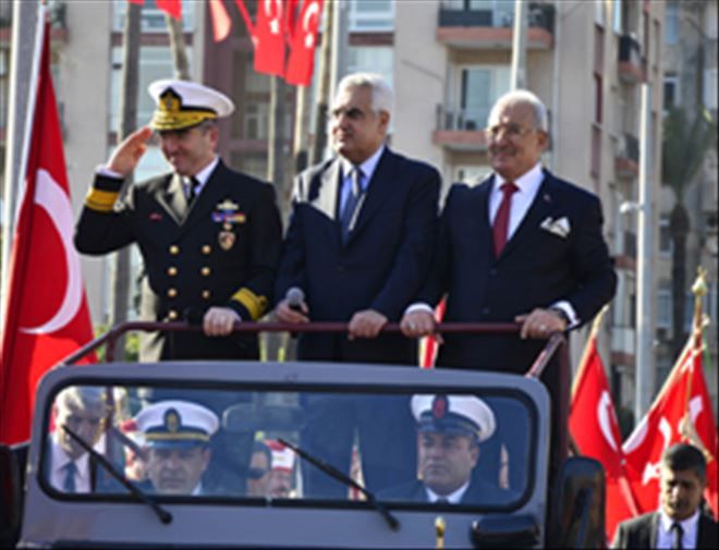 MERSİN´İN KURTULUŞ GÜNÜ COŞKUYLA KUTLANDI