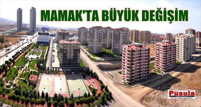 Mamak´ta konutlar hızla yükseliyor    1 yılda 580 ruhsat 778 iskan 