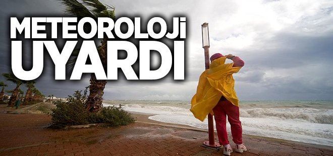 Meteorolojiden fırtına ve kuvvetli yağış uyarısı