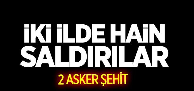 Sur ve Cizre´de 2 asker şehit oldu