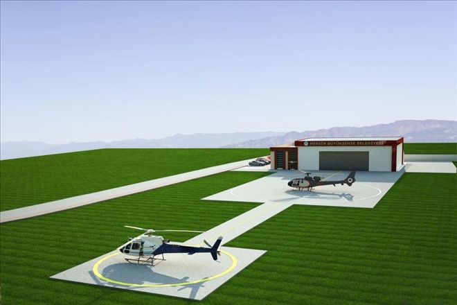 Mersin´e Tam Teşekküllü Helikopter Pisti
