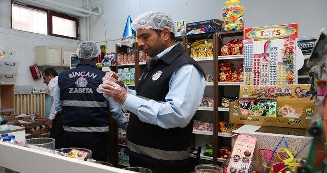 SİNCAN BELEDİYESİ OKUL KANTİNLERİNİ SIKI DENETİME ALDI