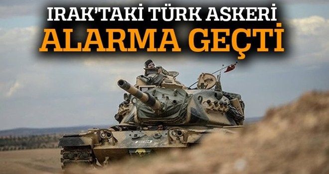 Başika Üssü´nde kırmızı alarm