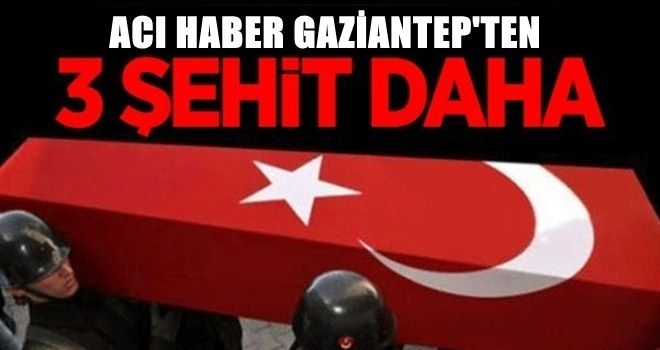 Gaziantep´te Patlama 3 Şehit!