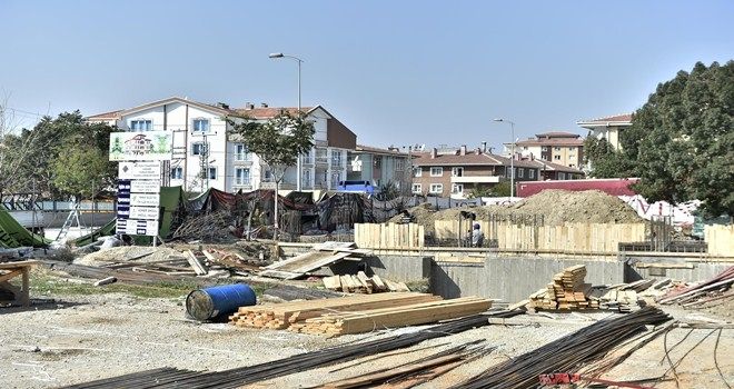 Yeni bir aile yaşam merkezi Büyük Kayaş´ta yükseliyor