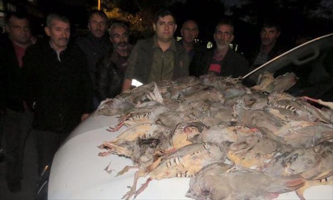 Erzincan´da 7 Avcıya 27 Bin Tl Ceza