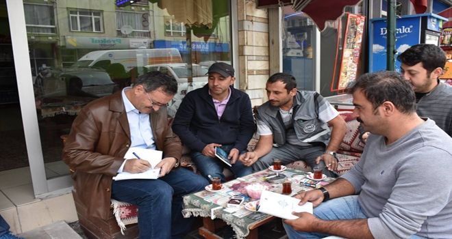 BAŞKAN GÜNEY´İN, ESNAF ZİYARETİ