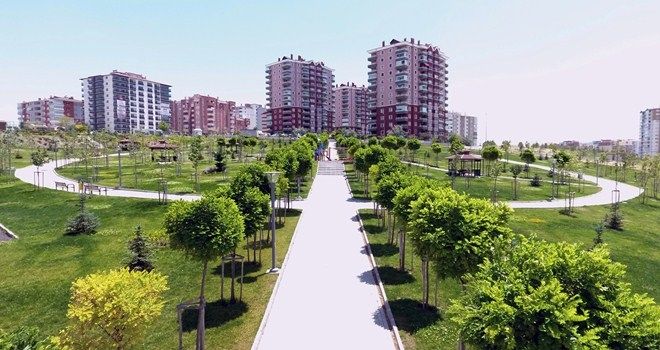ETİMESGUT´TA YEŞİL ALAN REKORU