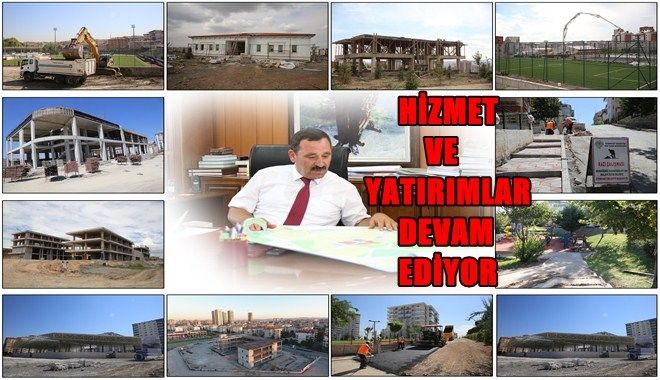 ETİMESGUT´TA HİZMET VE YATIRIMLAR DEVAM EDİYOR