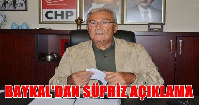 Baykal´dan sürpriz başkanlık açıklaması