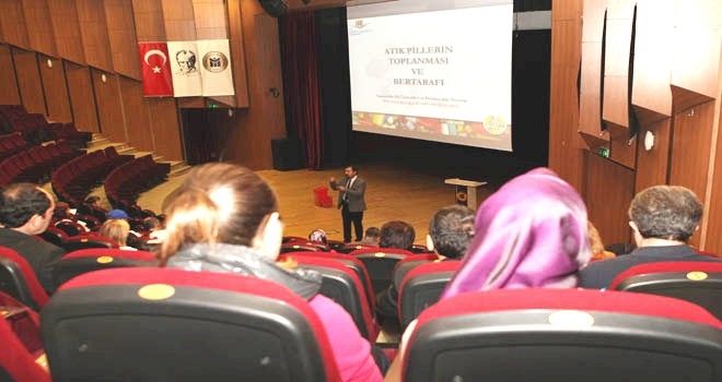 Yenimahalle´de öğretmenlere atık pil eğitimi