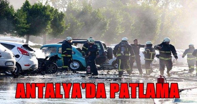 Antalya Ticaret Ve Sanayi Odası Binası Otoparkında Patlama