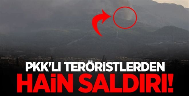 PKK´lı teröristlerden Hain saldırı